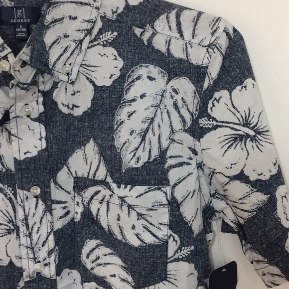 Stretch Printed Woven men shirt Size Small(34-36) - Picture 2 of 6